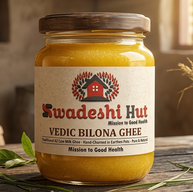 Vaidic Bilona Vidhi A2 Deshi Cow Ghee