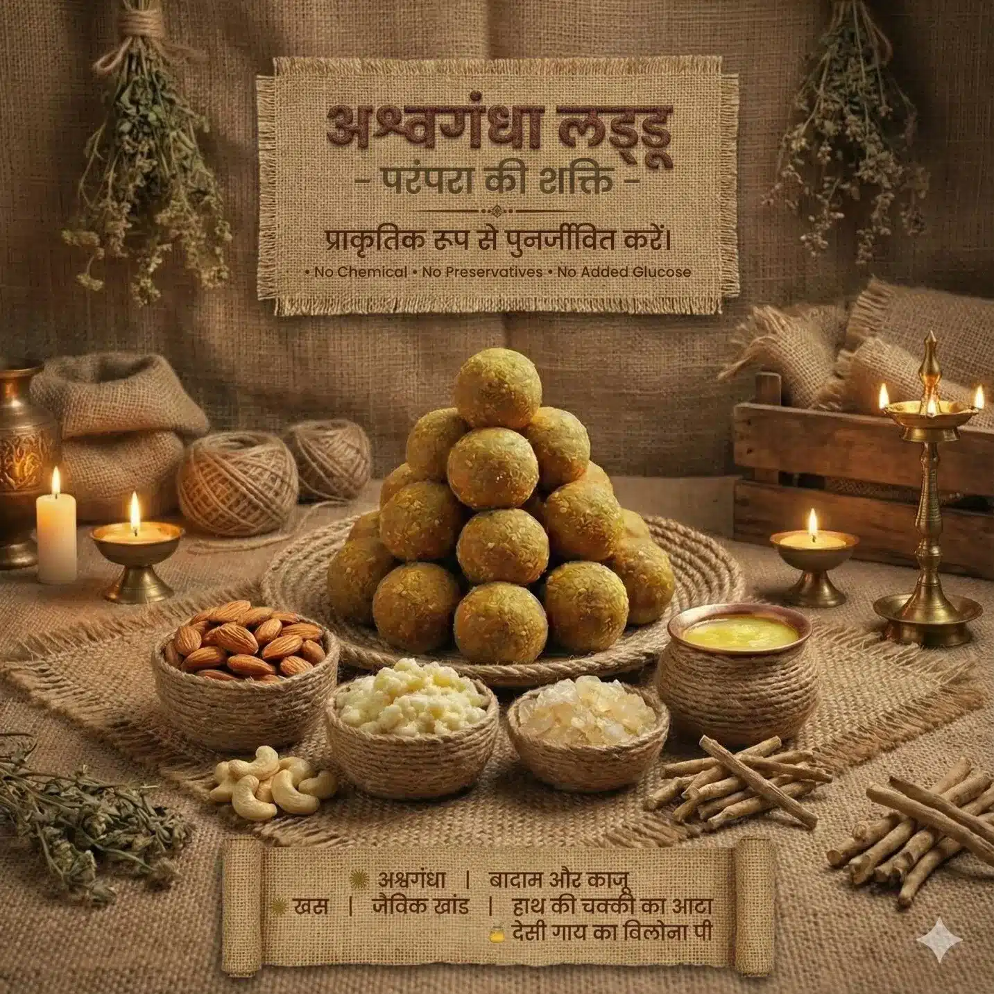 Ashwagandha Laddu 750g